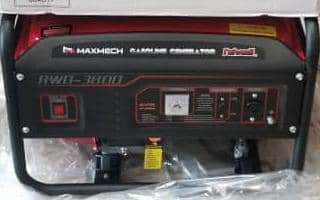 Maxmech 3Kva Manual Petrol Generator | RWD-3800M
