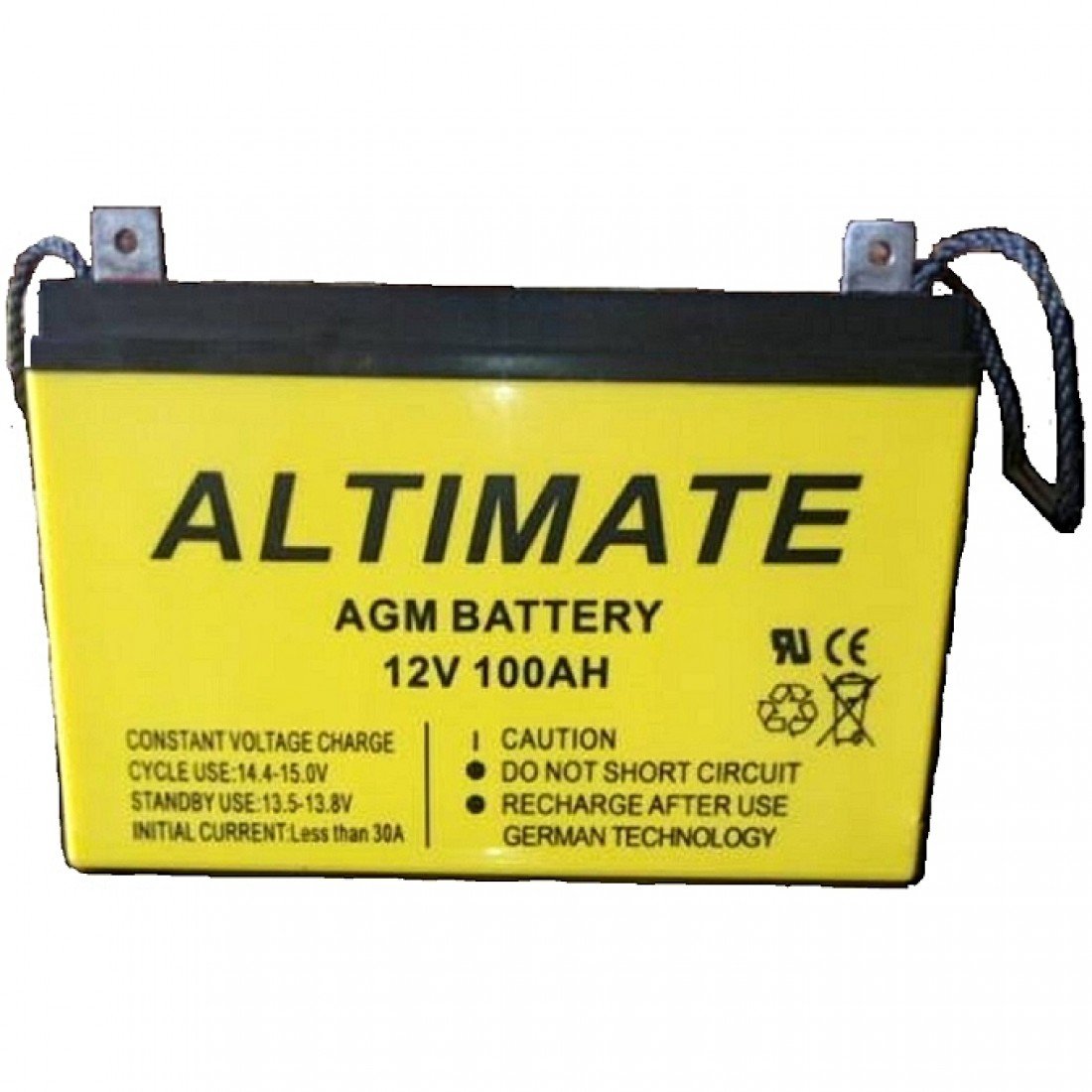 ALTIMATE 100AH/12V AGM INVERTER BATTERY
