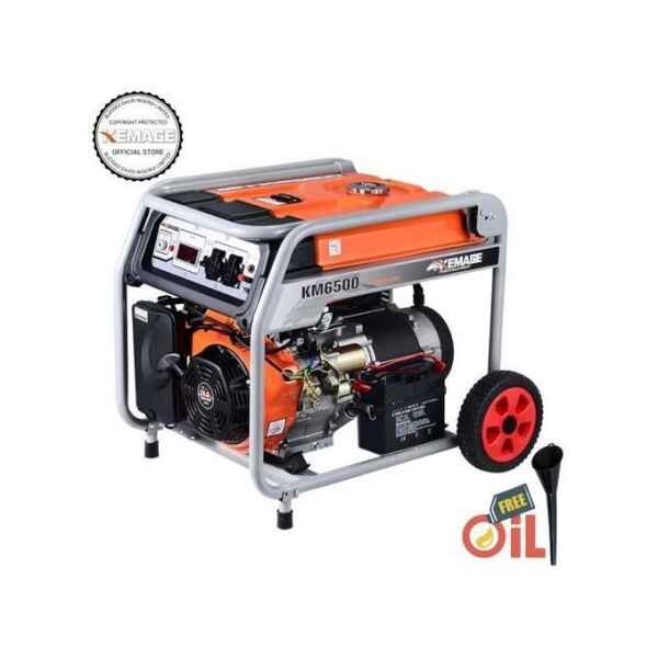KEMAGE 5.5KVA KM4000E2 Generator 100% Copper Key Starter