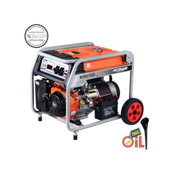 KEMAGE 5.5KVA KM4000E2 Generator 100% Copper Key Starter