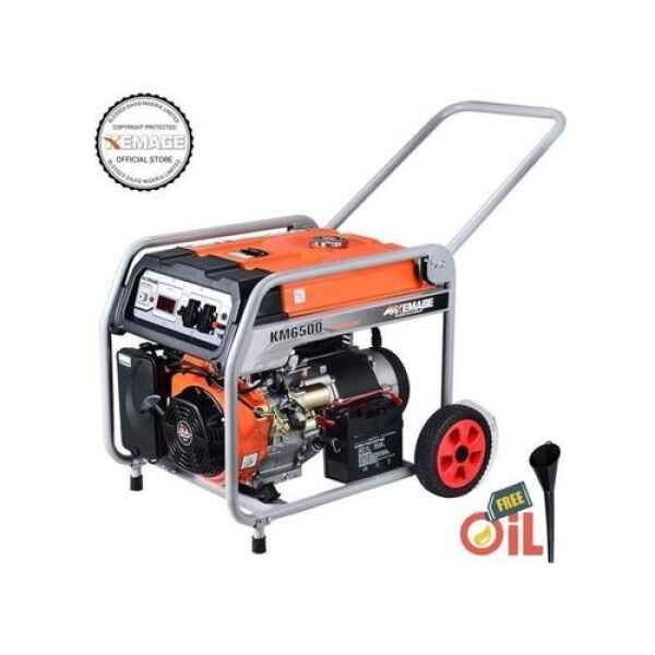 KEMAGE 5.5KVA KM4000E2 Generator 100% Copper Key Starter