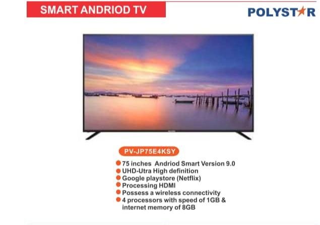 PLOYSTAR SMART ANDROID TV