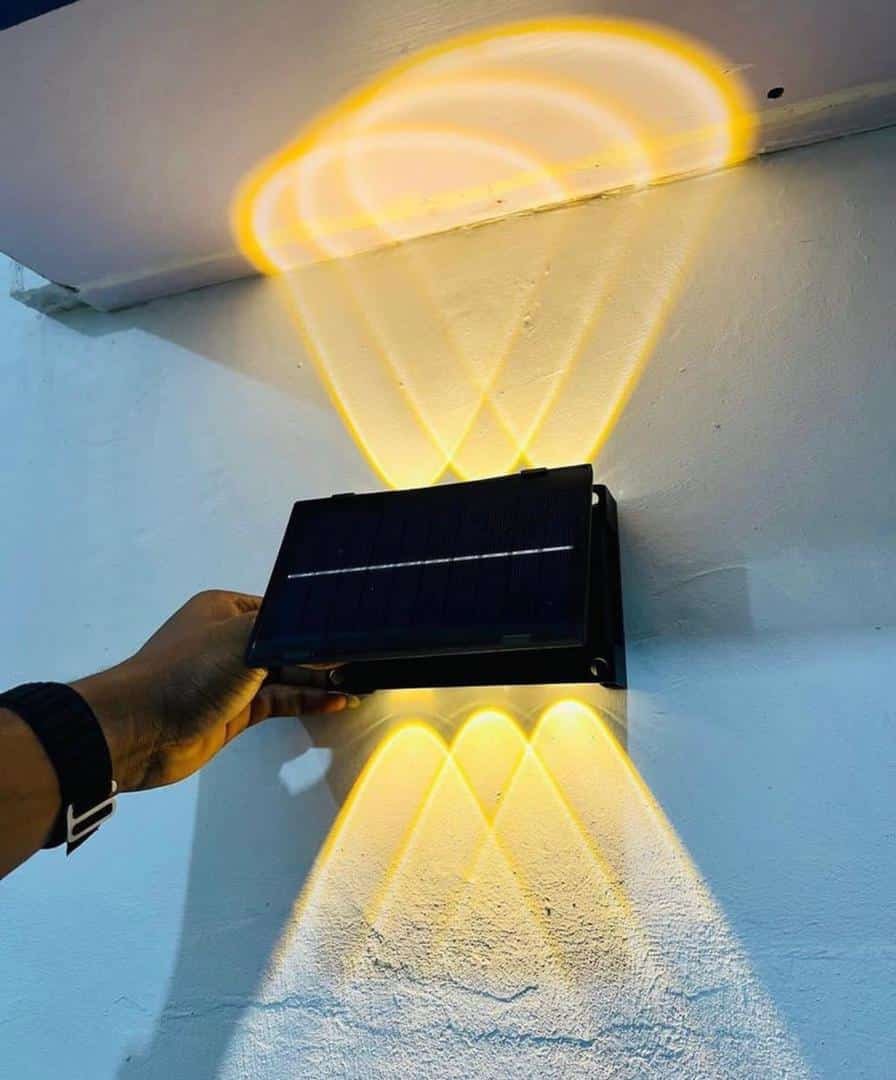 SOLAR WALL OUTDOOR LIGHT