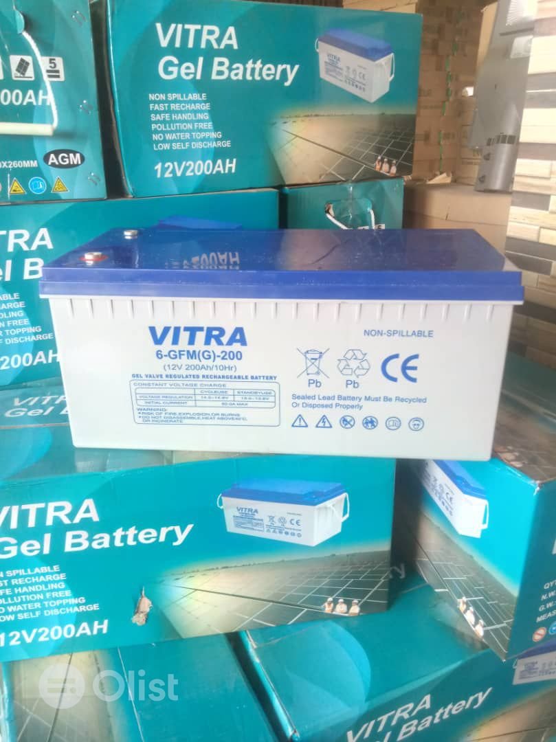 VITRA battery 12V 200AH