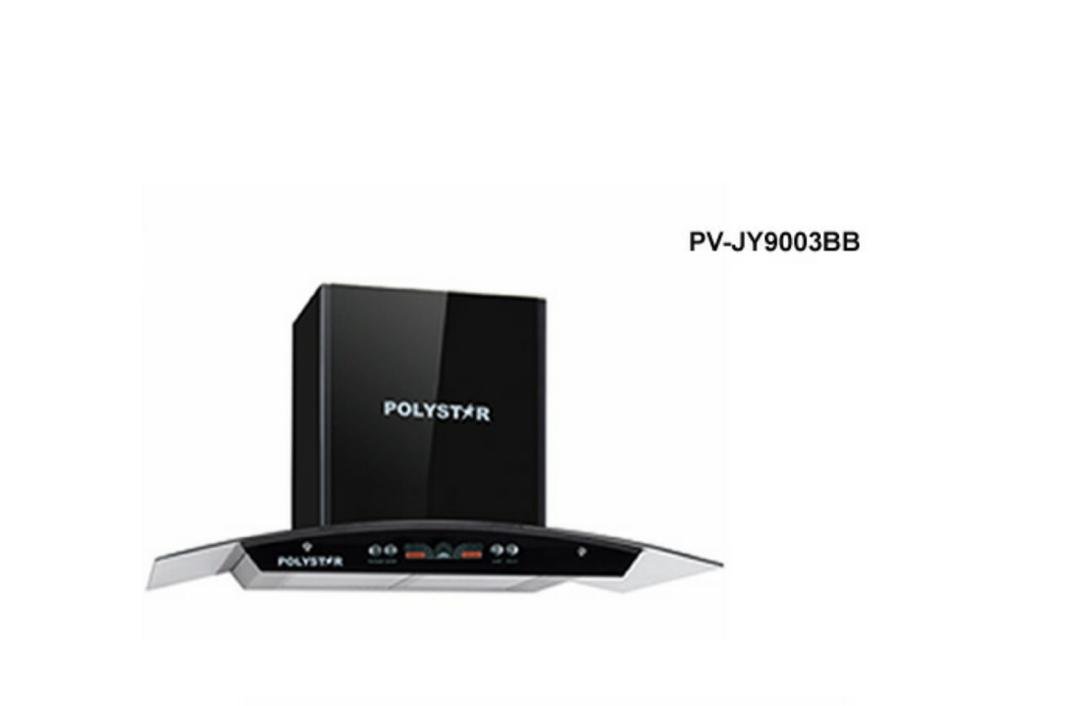 Polystar 90cm Smoke Extractor Kitchen Range Hood- PV-JY9003BB