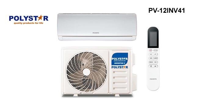 Polystar 1.5HP Inverter Split Air conditioner With Kit | PV-12INV41