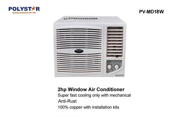Polystar 2HP Windows Unit Air Conditioner | PV-MD18W