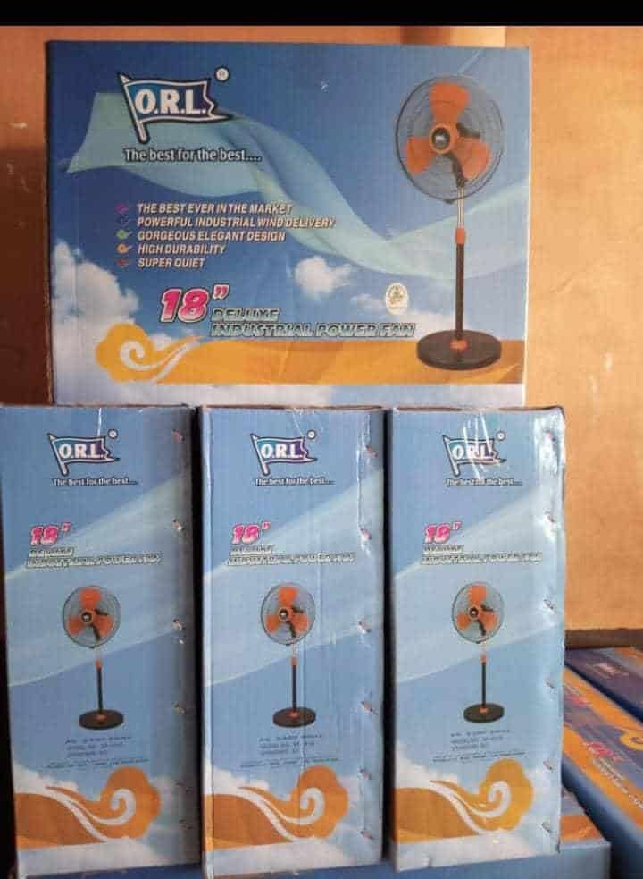 Orl 18" Industrial Standing Fan