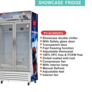 Polystar Showcase Fridge – PV-SC695DDL