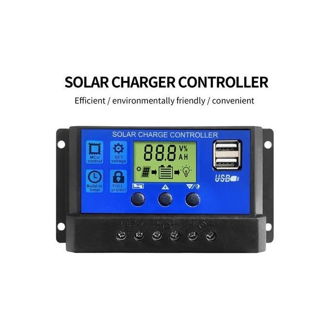30A Solar Charger Controller 12V / 24V PWM