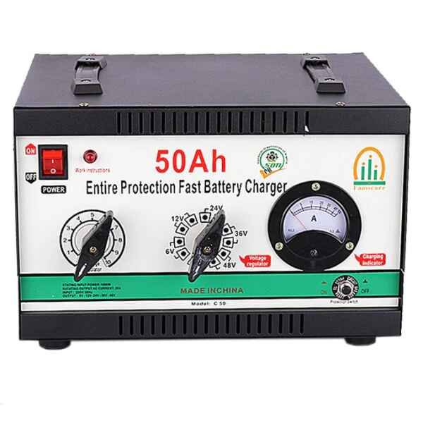Famicare 50A 6/12/24/36/48v Fast Battery Charger