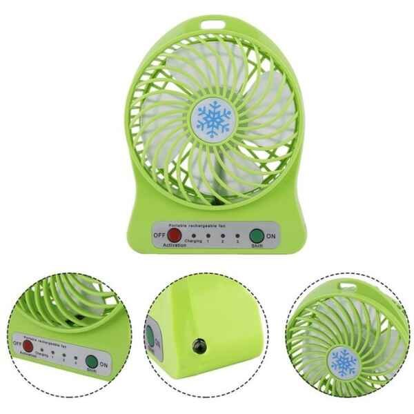 Mini Desk Fan Portable Mini Fan USB Ventilador Fan