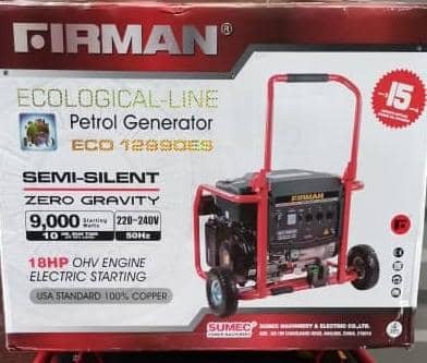 Firman Key Start Generator - 9kva - Eco-12990es