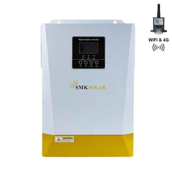 SMKSOLAR 3.5KVA 24V Hybrid Inverter With Inbuilt 100A MPPT Controller