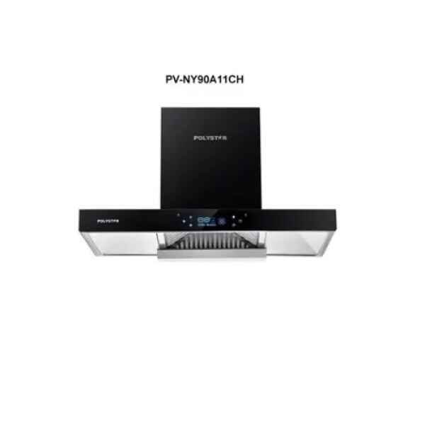 Polystar 90x60 Digital Rangehood With Charcoal Filter Pv-NY90A11CH