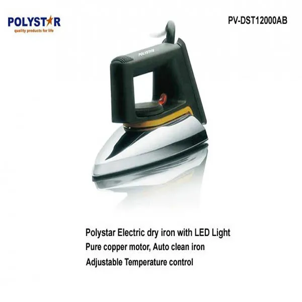 poly iron Polystar Electric Dry Iron PV-DST1200AB