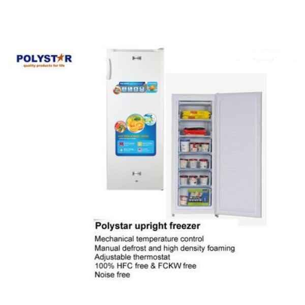 Polystar 167Litre 6 Steps Upright Freezer