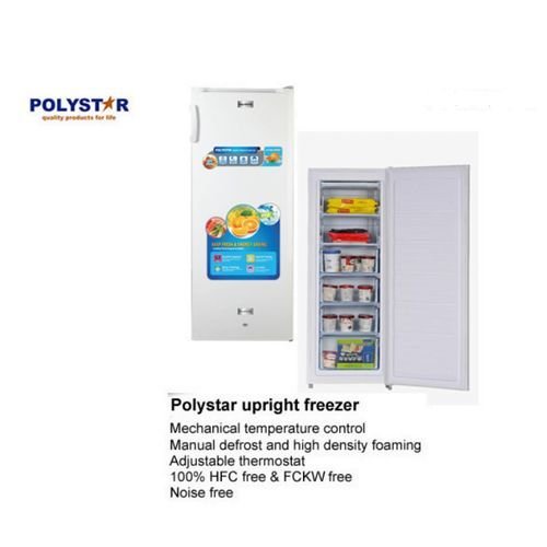 Polystar 167Litre 6 Steps Upright Freezer