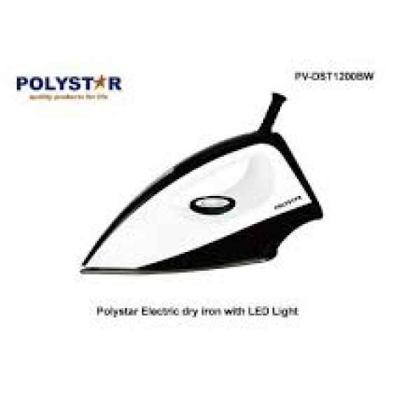 polystar electric Polystar Electric Dry Iron With Led Light | PV-DST1200BW