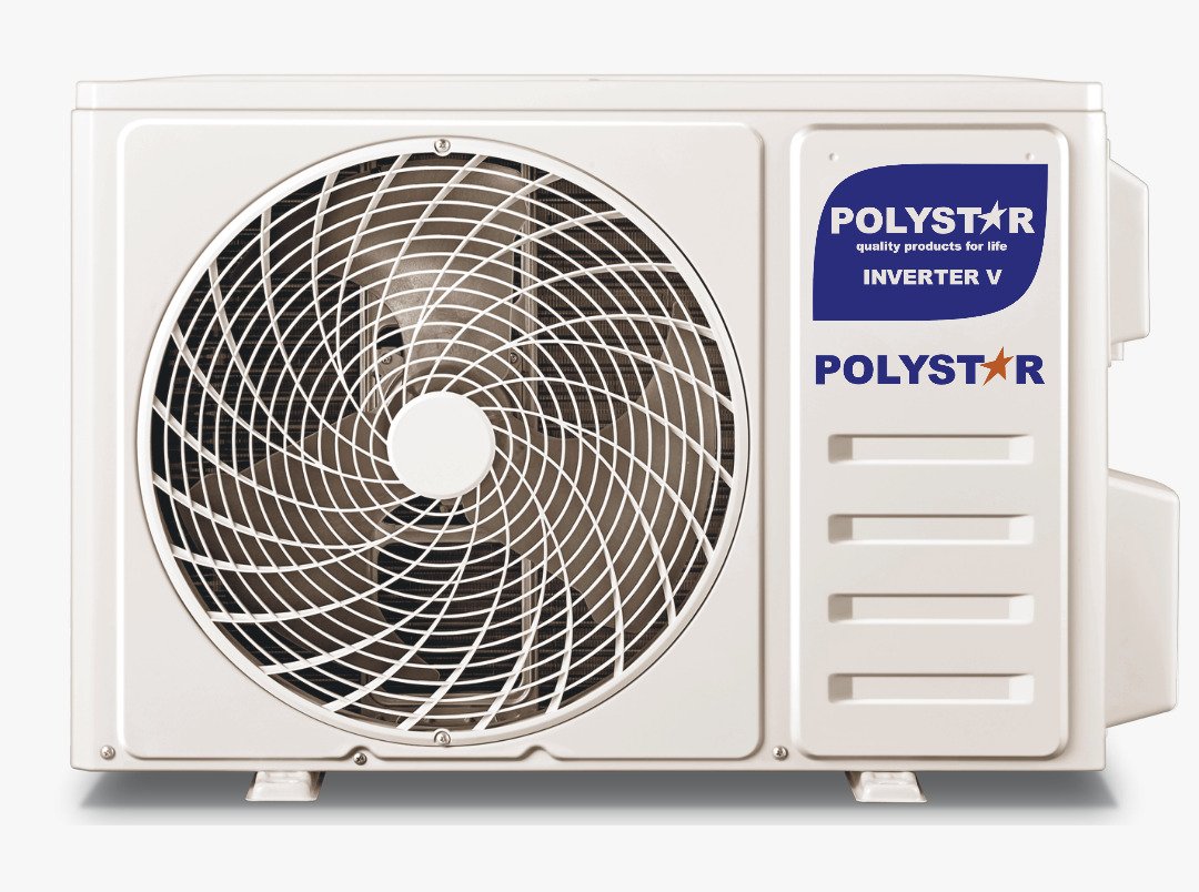 POLYSTAR 1HP SPLIT INVERTER GEN COOL AC – BLACK GLOSS