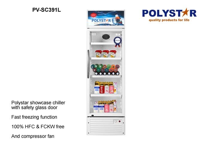 Polystar Showcase Fridge | PV-SC391L
