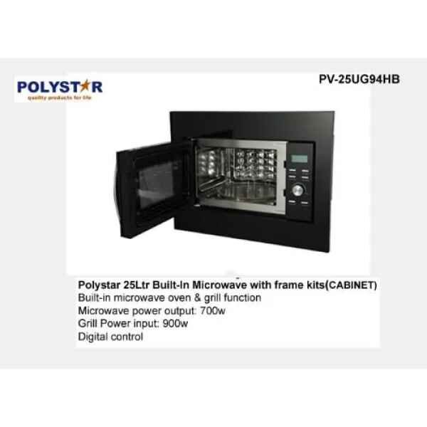 Polystar 25 Liters Built-in Microwave Oven | PV-25UG94HB