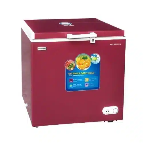 Polystar 157l Fast Freezing Chest Freezer - Pv-cfrd325L Red