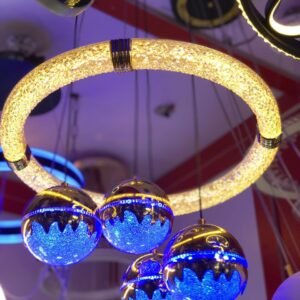 Led Pendant Pop Light and Chandelier Lamp - 3 in 1 color