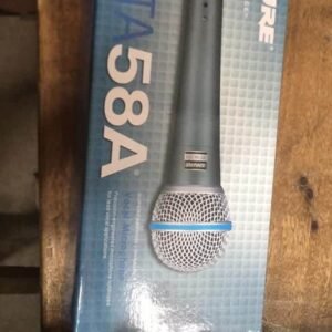Shure Beta 58a Vocal Microphone Shure Beta 58A Vocal Microphone