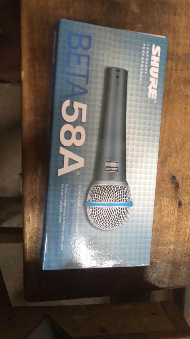 Shure Beta 58A Vocal Microphone
