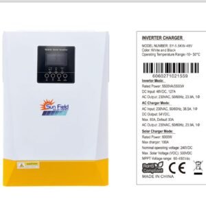 5KW 48V High Voltage Hybrid Solar Inverter with 80A MPPT Charge Controller workable without batteries Solar Inverter