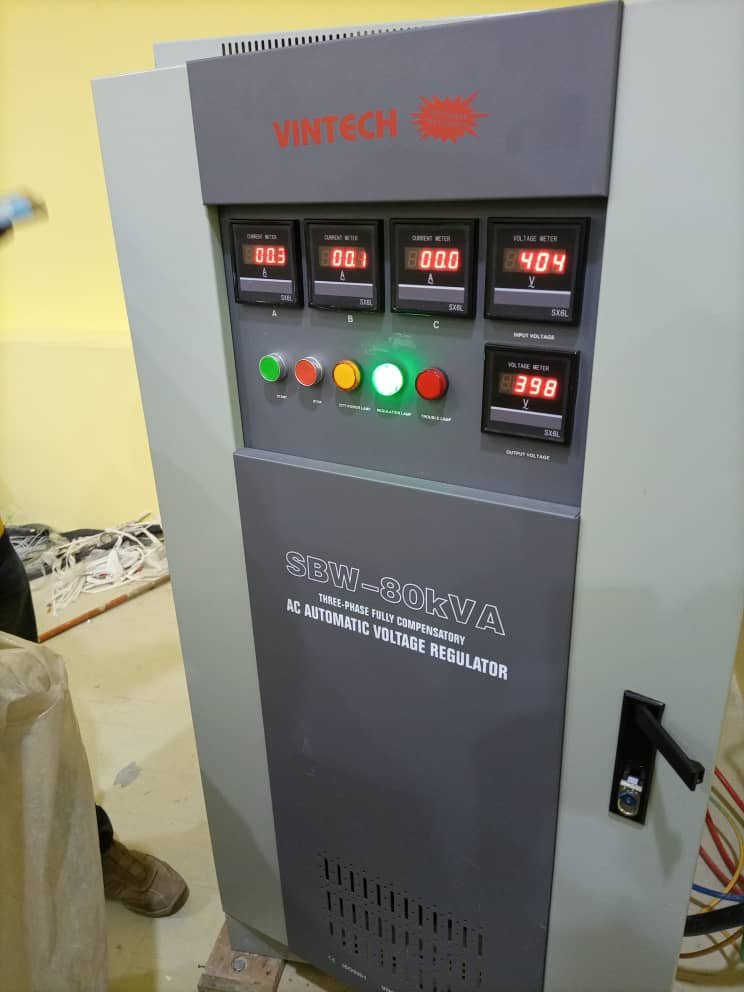80kva SBW Heavy Industrial Stabilizer