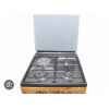 MAXI 3+1 Gas Cooker 60*60 Wood Finish | MAXI 6060(3+1) WOOD