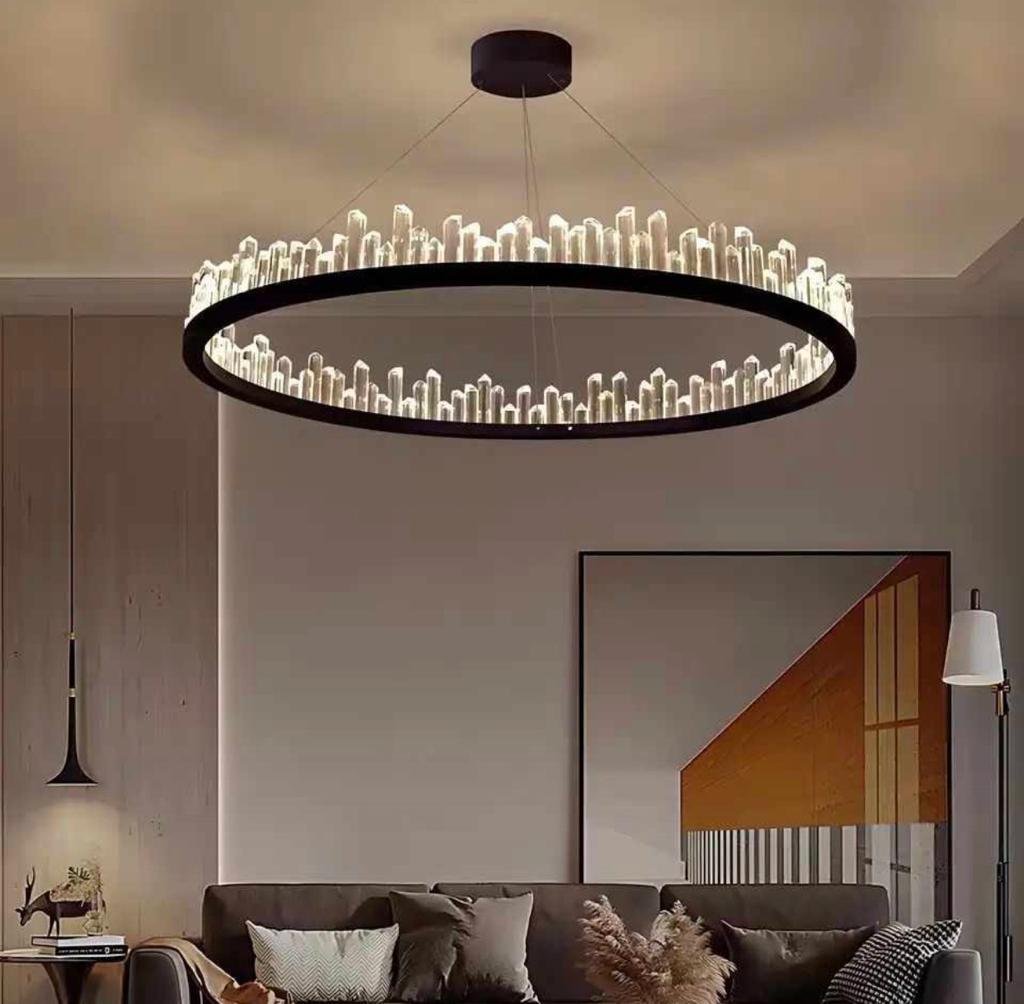 WhatsApp Image 2023-07-12 at 2.21.21 PM Modern Crystal Chandeliers American Round Chandelier Lights Fixture LED Dimmable Lamps Dining Living Room Indoor Lighting 3 Years Warranty
