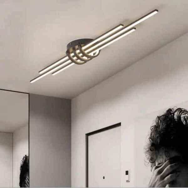 WhatsApp Image 2023-07-12 at 2.29.32 PM Modern Led Chandelier for bedroom corridor foyer living room Matte Black/White 90-260V Led Ceiling Chandelier Fixtures