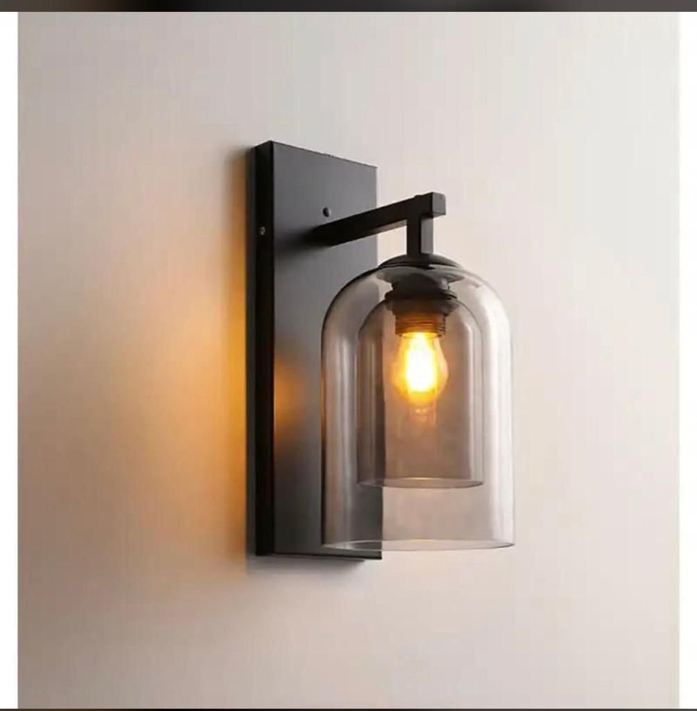 WhatsApp Image 2023-07-12 at 2.46.01 PM Bedside Lamp Wall Lamp Bedroom Nordic Creative Homestay Hotel Background Lamp Aisle Corridor Lamp Light Luxury Glass Wall Lamp