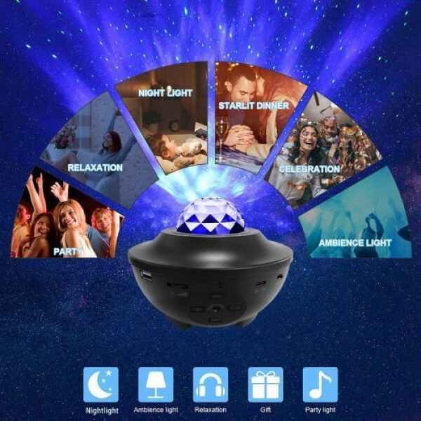 Starry Projector Light With Remote Control