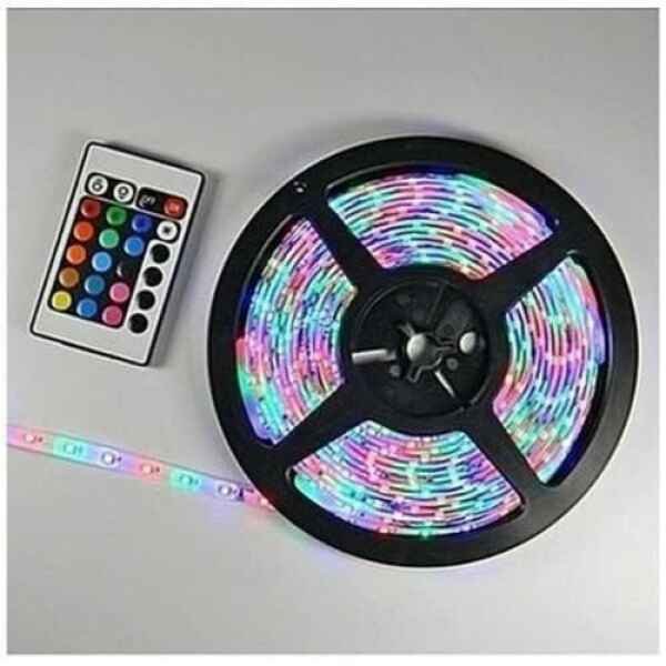 strip light 5M RGB LED Home Decor Tape / Strip Light With Remote Control